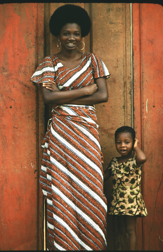 Kvinna och barn, Benin